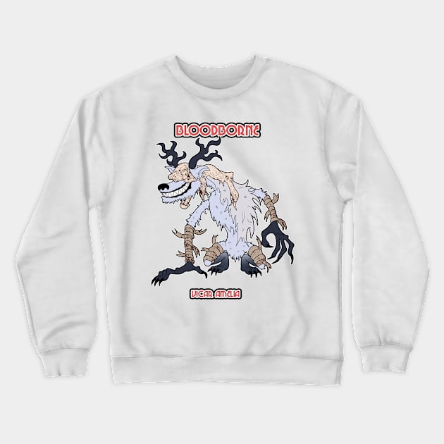 VICAR AMELIA RUBBERHOSE Crewneck Sweatshirt by Mustakro